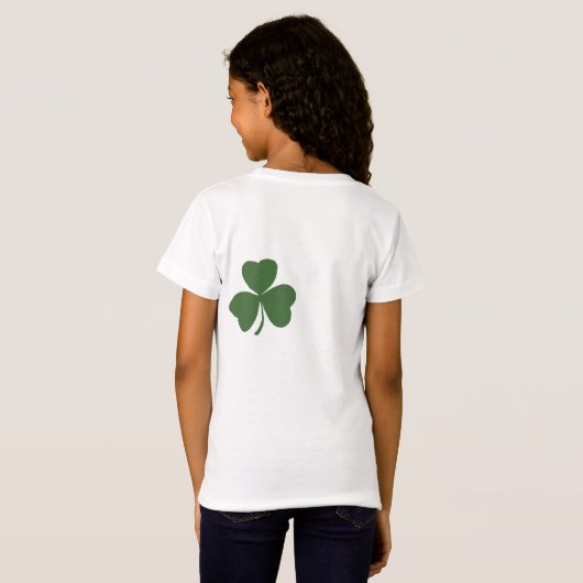 Sint-Patricks dag Leprechaun T-Shirt (Achterkant volledig)