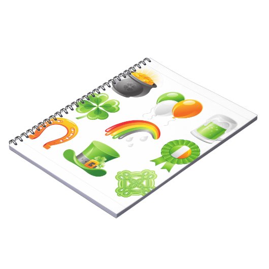 sint - patricks dag notitieboek (Linkerzijde)