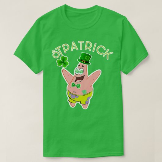 Sint Patricks dag schattig ontwerp T-shirt (Design voorkant)