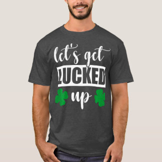 Sint Patricks Dag Unieke Mannen Vrouwen Lets Lu T-shirt