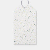 Sint patrick's dag verjaardag bedankt cadeaulabel (Achterkant)