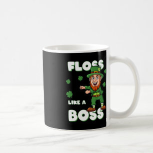 Sint-Patricks-dag-verlies als een boss-leprechaun- Koffiemok