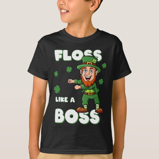 Sint-Patricks-dag-verlies als een boss-leprechaun- T-shirt (Voorkant)