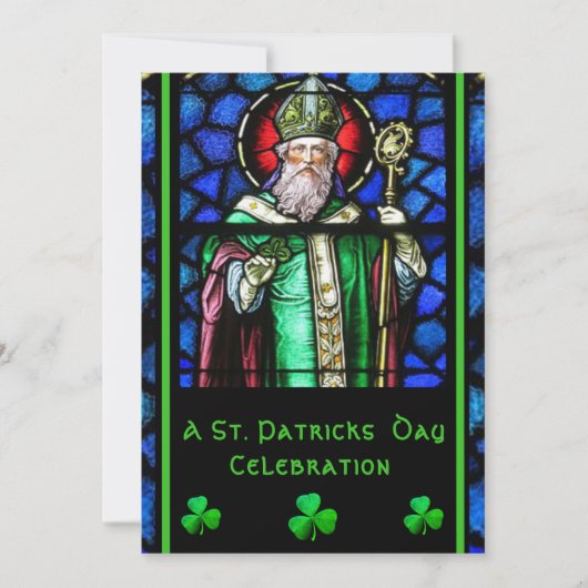 Sint-Patricks-dag-viering Kaart (Voorkant)