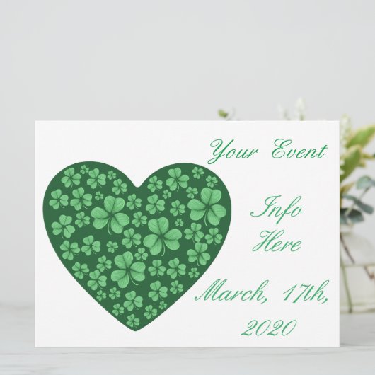 Sint Patrick's Day (Staand voorkant)