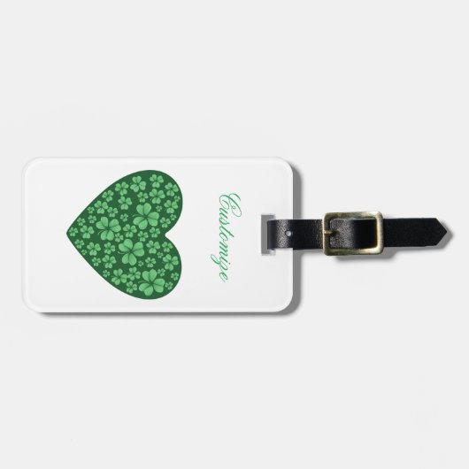 Sint Patrick's Day Bagagelabel (Voorkant horizontaal)