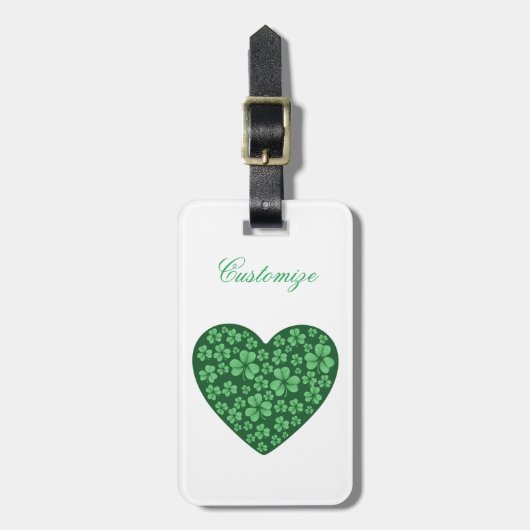 Sint Patrick's Day Bagagelabel (Voorkant verticaal)