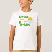 Sint Patrick's Day, Bier, Drink en Iers zijn T-shirt (Voorkant)