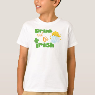 Sint Patrick's Day, Bier, Drink en Iers zijn T-shirt