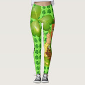Sint Patrick's Day Big Leprechaun Leggings (Voorkant)