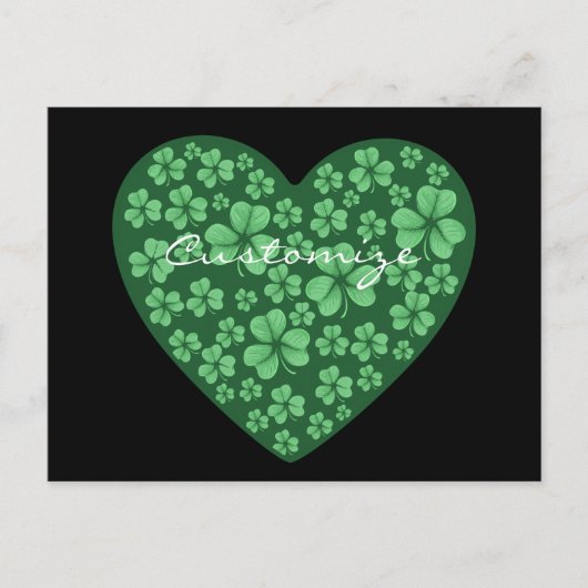 Sint Patrick's Day Briefkaart (Voorkant)
