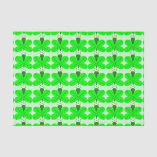 Sint-Patrick's Day Butterfly-document Tissuepapier