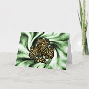 Sint Patrick's day card Kaart