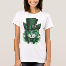 Sint Patrick's day cat