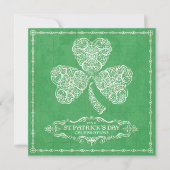 Sint-Patrick's Day Celebration Invitation Kaart (Voorkant)