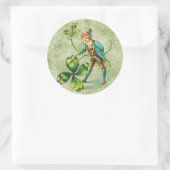 Sint Patrick's Day Classic Round Sticker (Tas)