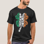Sint Patrick's Day Clover Irish T-shirt (Voorkant)