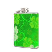 Sint-Patrick's Day Clovers and Hearts Heupfles (Links)