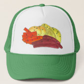 Sint Patrick's Day Corned Beef Cabbage Trucker Pet (Voorkant)