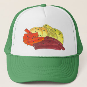 Sint Patrick's Day Corned Beef Cabbage Trucker Pet