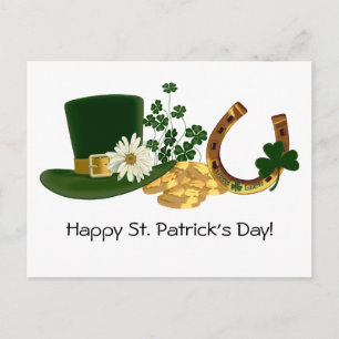  Sint Patrick's Day Design Briefkaart