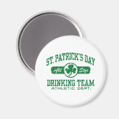 Sint-Patrick's Day Drink team Magneet (Voorkant / Achterkant)