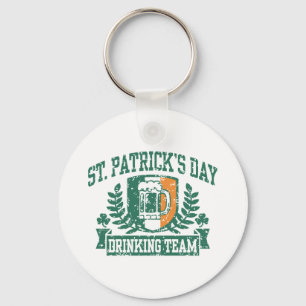 Sint-Patrick's Day Drink team Sleutelhanger
