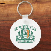 Sint-Patrick's Day Drink team Sleutelhanger (Voorkant)