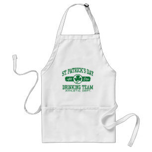 Sint-Patrick's Day Drink team Standaard Schort