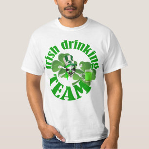Sint Patrick's day drink team T-shirt