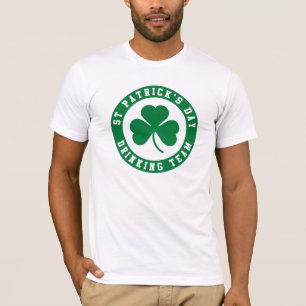Sint Patrick's Day Drink team T-shirt