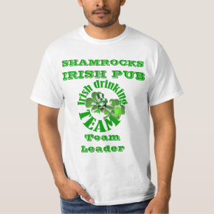Sint Patrick's day drink team T-shirt