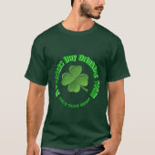 Sint Patrick's day drink team T-shirt (Voorkant)