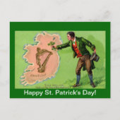  Sint Patrick's Day Erin's Isle Briefkaart (Voorkant)