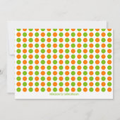 Sint-Patricks Day-feestdagen Kaart (Achterkant)