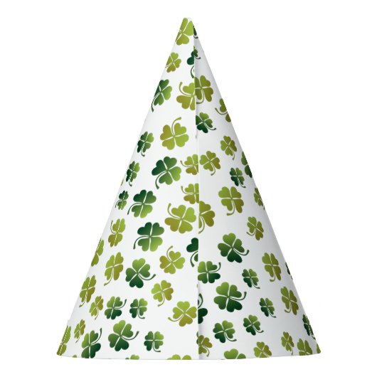 Sint Patrick's Day geluksklaver Feesthoedjes (Achterkant)