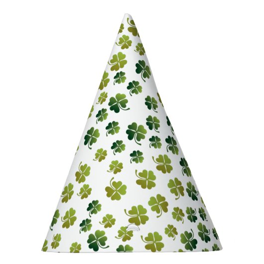 Sint Patrick's Day geluksklaver Feesthoedjes (Rechts)