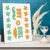 Sint Patrick's Day Gender Reopenbaart Plaque Fotoplaat (Zijkant)