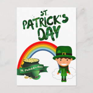 Sint Patrick's Day giften Briefkaart