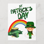 Sint Patrick's Day giften Briefkaart (Voorkant)
