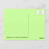  Sint Patrick's Day Girl Briefkaart (Achterkant)