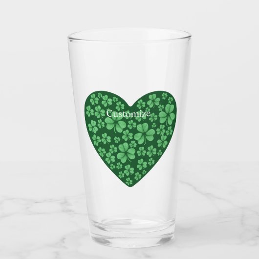 Sint Patrick's Day Glas (Voorkant)