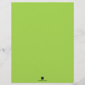 Sint Patrick's Day Green Clopver party event groot Flyer (Achterkant)