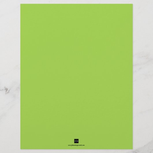 Sint Patrick's Day Green Clopver party event groot Flyer (Achterkant)