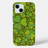 Sint Patrick's Day Green Shamrock Clover Pattern Case-Mate iPhone Case (Achterkant)