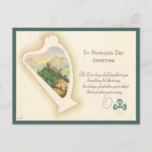Sint Patrick's Day Greeting Briefkaart (Voorkant)