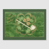  Sint Patrick's Day Greeting met Shamrock (Voorkant)