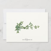  Sint Patrick's Day Greeting met Top Hat Feestdagenkaart (Achterkant)