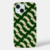Sint Patrick's Day Greetings Golden Banner Case-Mate iPhone Case (Achterkant)