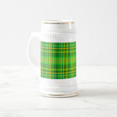 Sint Patrick's Day, groen-gele pla Bierpul (Voorkant links)